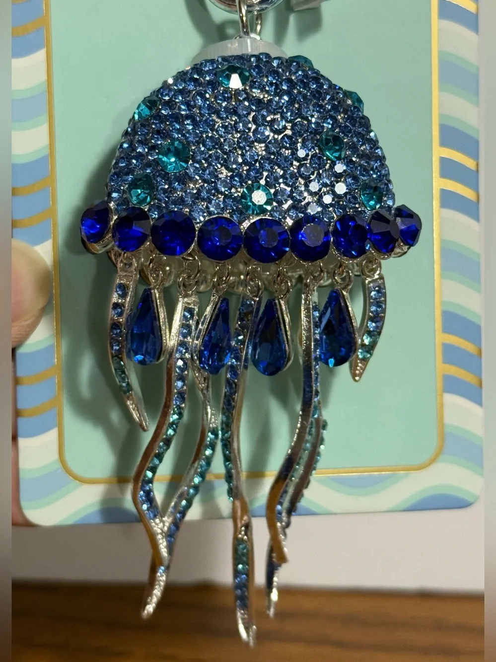 Piper K sparkling blue